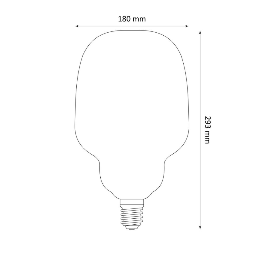 LED Glühbirne DECO VINTAGE S180 E27/4W/230V 1800K