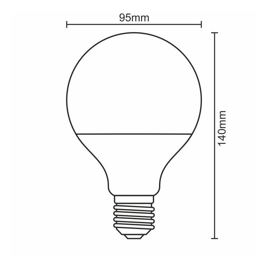 LED Glühbirne E27/18W/165-265V 3000K