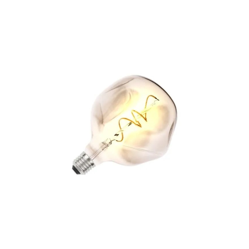 LED-Glühbirne FILAMENT BUMPED SMOKE G125 E27/4W/230V 2000K rauchig