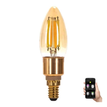 LED-Glühbirne FILAMENT C35 E14/4,5W/230V 2700-6500K - Aigostar