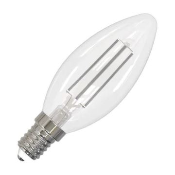 LED-Glühbirne WHITE FILAMENT C35 E14/4,5W/230V 4000K