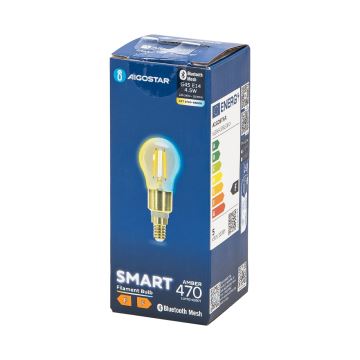 LED-Glühbirne FILAMENT G45 E14/4,5W/230V 2700-6500K - Aigostar