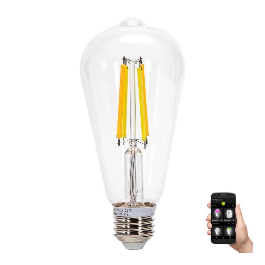 LED-Glühbirne FILAMENT ST64 E27/6W/230V 2700-6500K - Aigostar