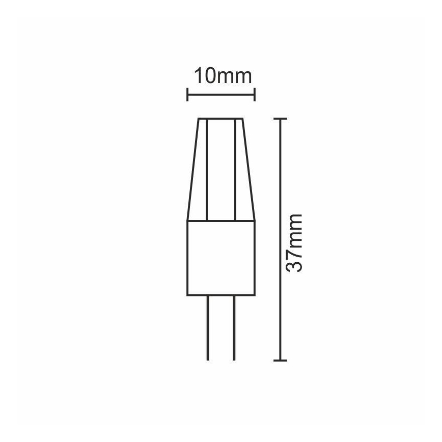 LED Glühbirne G4/2W/12V 4000K