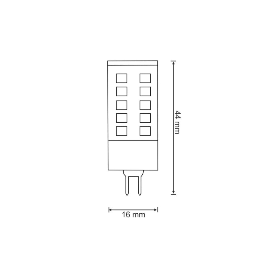 LED-Glühbirne G4/3W/12V 6500K