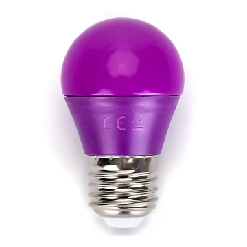 LED-Glühbirne G45 E27/4W/230V lila - Aigostar