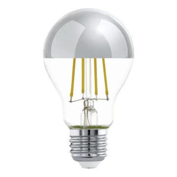 LED-Glühbirne mit spiegelnder, sphärischer Abdeckung A60 E27/7,3W/230V 2700K - Eglo 110029