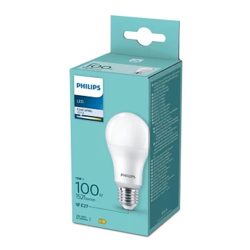 LED-Glühbirne Philips A60 E27/13W/230V 4000K