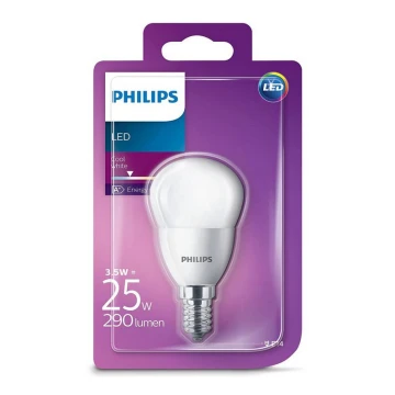 LED-Glühbirne Philips E14/3,5W/230V 4000K