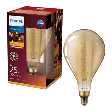 LED Glühbirne Philips E27/5W/230V 2000K - VINTAGE