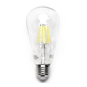 LED Glühbirne ST64 E27/8W/230V 6500K - Aigostar