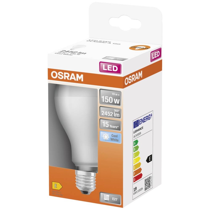 LED-Glühbirne STAR E27/19W/230V 4000K - Osram