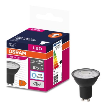 LED Glühbirne VALUE PAR16 GU10/6,9W/230V 4000K 36° - Ledvance