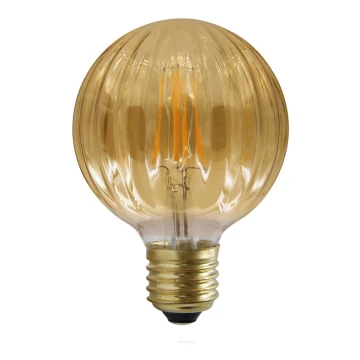 LED-Glühbirne VINTAGE AMBER E27/4W/230V G100 2700K