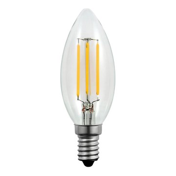 LED-Glühlampe C37 E14/4W/230V 3000K