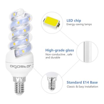 LED-Glühlampe E14/7W/230V 3000K - Aigostar