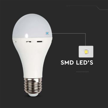 LED-Glühlampe mit Notfallmodus A70 E27/9W/230V 4000K