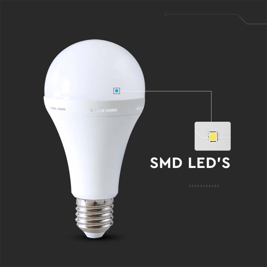 LED-Glühlampe mit Notfallmodus A80 E27/12W/230V 4000K