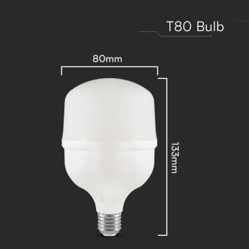 LED-Glühlampe T80 E27/20W/230V 4000K