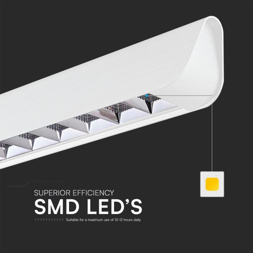 LED-Hängeleuchte an Schnur LED/36W/230V 3000/4000/6400K weiß