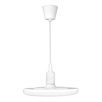 LED Hängeleuchte KIKI 1xE27/10W/230V weiss