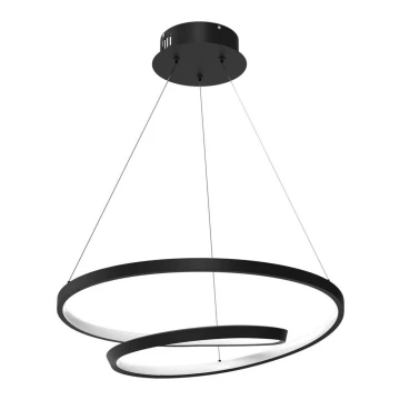 LED Hängeleuchte LUCERNO LED/48W/230V schwarz