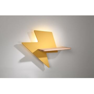 LED-Kinder-Wandleuchte mit Regal LIGHTNING LED/4W/230V