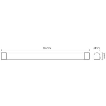 LED-Küchenunterbauleuchte LED/15W/230V IP44