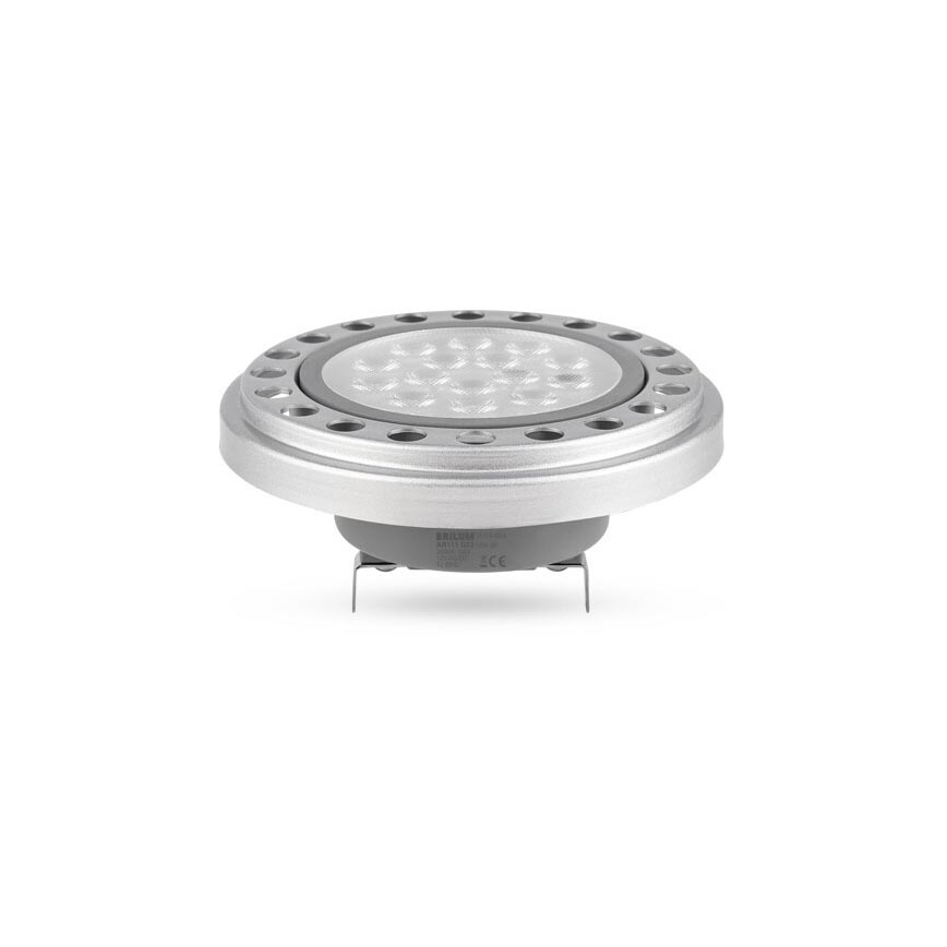 LED-Leuchtmittel AR111 G53/12W/12V 3000K silbern 30°