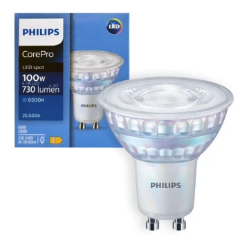 LED-Leuchtmittel Philips GU10/6,7W/230V 6500K