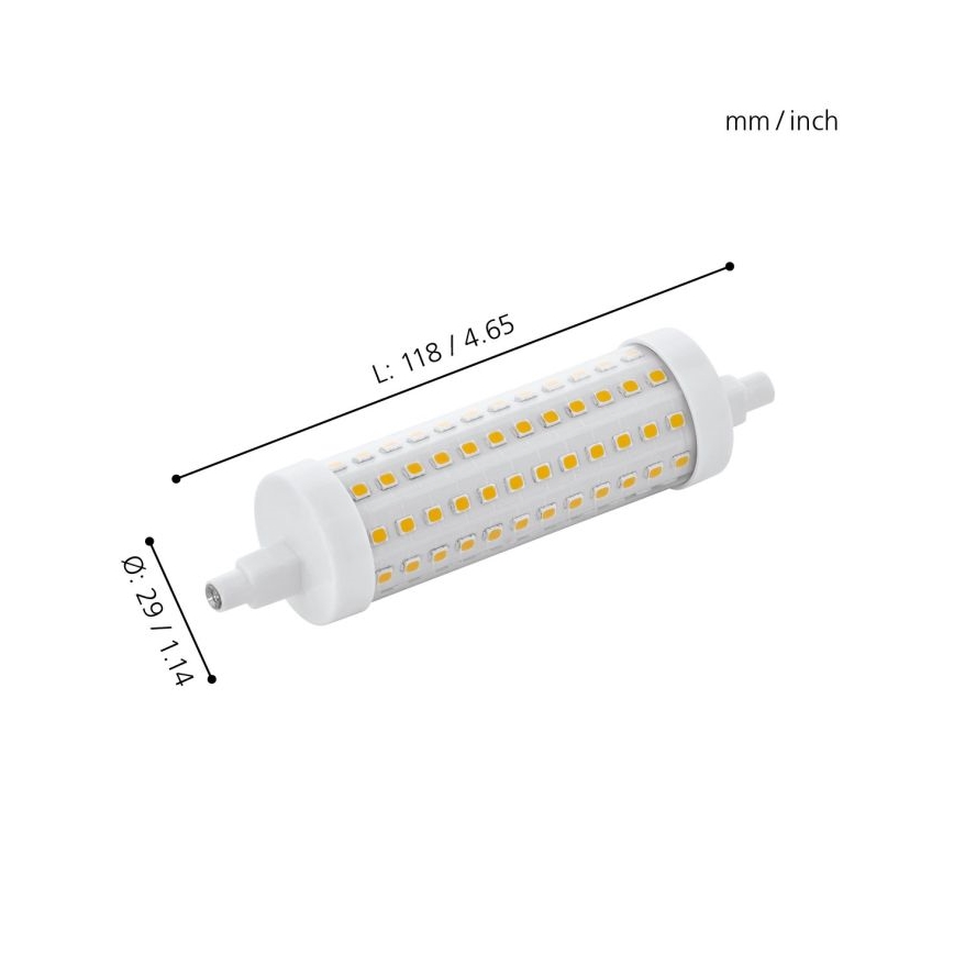 LED-Leuchtmittel R7S/9W/230V 2700K - Eglo 11831