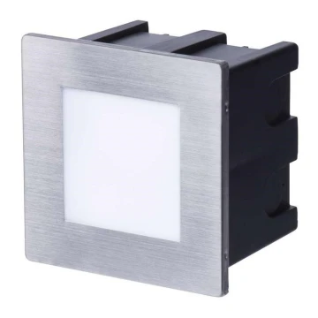 LED Orientierungs-Einbauleuchte Quadrat BUILT-IN 1xLED/1,5W/230V 4000K