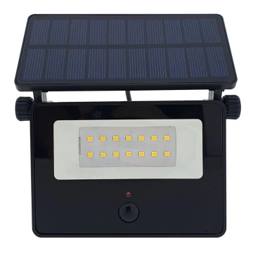 LED-Outdoor-Solarstrahler mit Sensor LED/2W/3,7V 4200K IP44