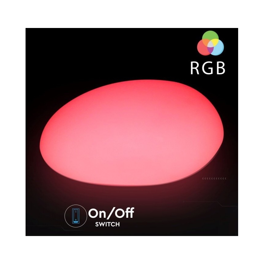 LED RGB Dimmbare Außenlampe LED/1W/230V 28cm IP67 + FB