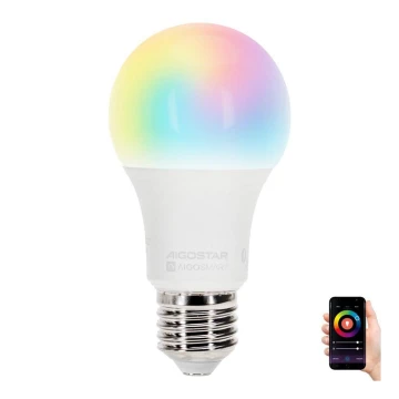 LED-RGBW-Glühbirne A60 E27/15W/230V 2700-6500K - Aigostar