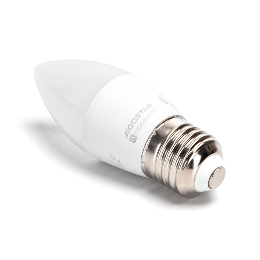 LED-RGBW-Glühbirne C37 E27/4,9W/230V 2700-6500K - Aigostar