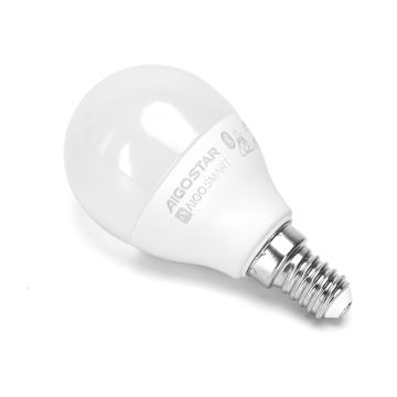 LED-RGBW-Glühlampe G45 E14/4,9W/230V 2700-6500K - Aigostar