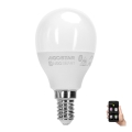 LED-RGBW-Glühlampe G45 E14/6,5W/230V 2700-6500K - Aigostar