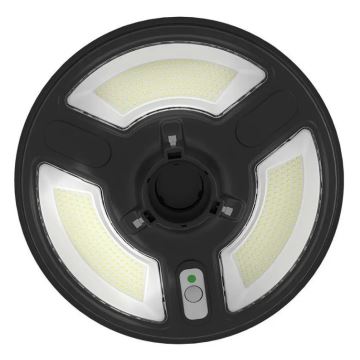 LED-Solar-Straßenlampe mit Sensor LED/10W/3,2V 6500K IP65 + Fernsteuerung