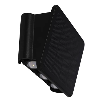 LED-Solar-Wandleuchte ALF LED/4W/3,2V 3000K IP54 schwarz