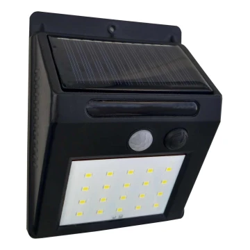 LED Solar-Wandleuchte mit Sensor LED/3W IP44