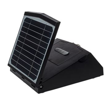 LED Solarwandleuchte mit Sensor TRANSFORMER LED/7W/3,7V IP65 + Fernbedienung