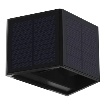 LED-Solar-Wandleuchte WINGS LED/2W/3,2V 6000K IP54 schwarz