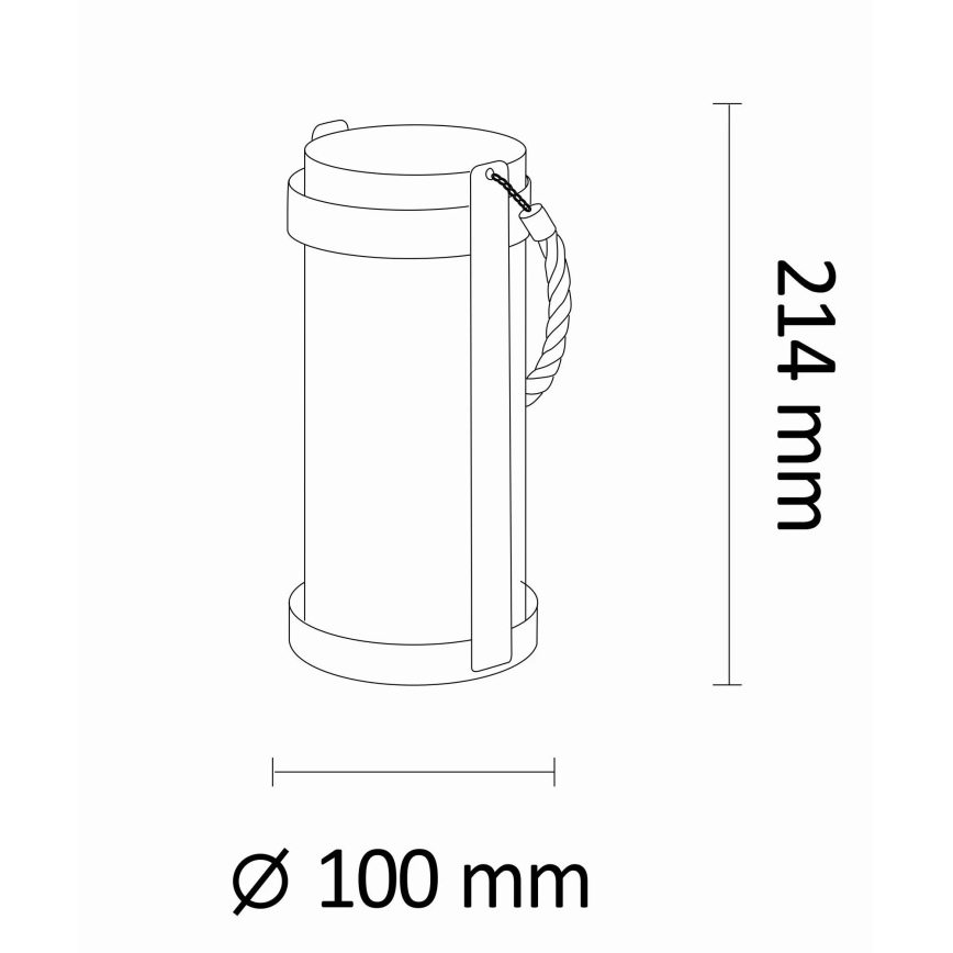 LED-Solarleuchte ASKOY LED/1,2V IP44