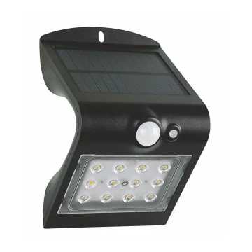 LED Solarwandleuchte mit Sensor LED/1,5W IP65