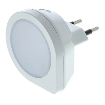 LED Steckdosen-Orientierungslicht mit Sensor LED/0,4W/230V 3000K weiß