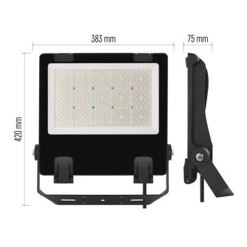 LED-Strahler AVENO LED/200W/230V 4000K 32000 lm IP66 schwarz