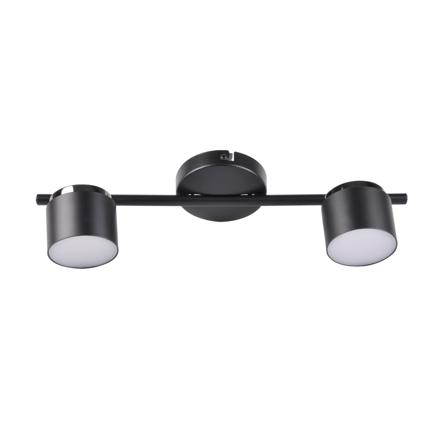 LED-Strahler KUBIK 2xLED/4,2W/230V schwarz