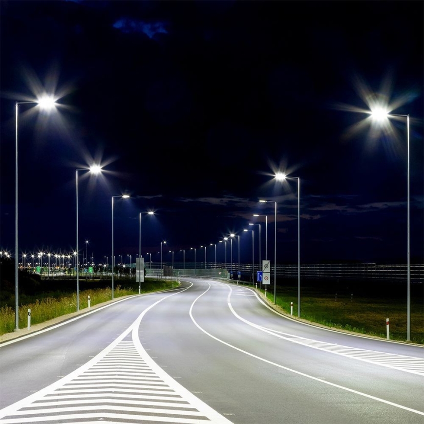LED-Straßenleuchte SAMSUNG CHIP LED/50W/230V 4000K grau
