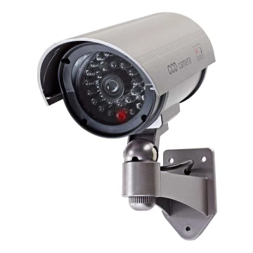 LED Überwachungskamera-Attrappe 2xAA IP44